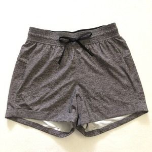 Lululemon Heather Lux Multi Black Drawstring 3" Spring Break Away Short II 4